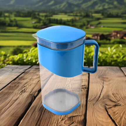 Jug 1.8 Litre BPA-Free Plastic Water Juice Jug with Lid and Handle for Easy Pouring 1 Pc