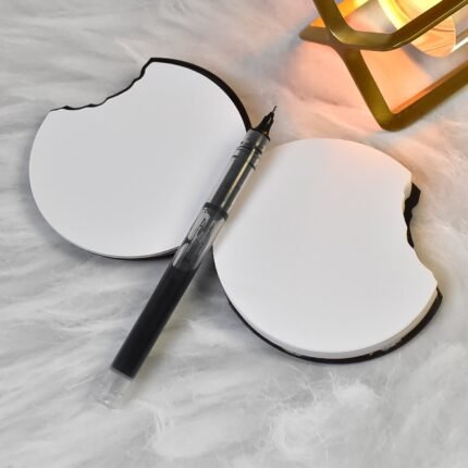 Round Chocolate-Scented Diary Notebook Fun Writing Practice Book with Realistic Look Original Smell (1 Pc)