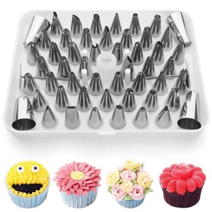 CAKE NOZZLE SET AND CAKE NOZZLE TOOL USED FOR MAKING CAKE AND PASTRY DECORATIONS