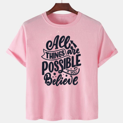 UNISEX Premium Quality  Cotton Printed T-Shirt